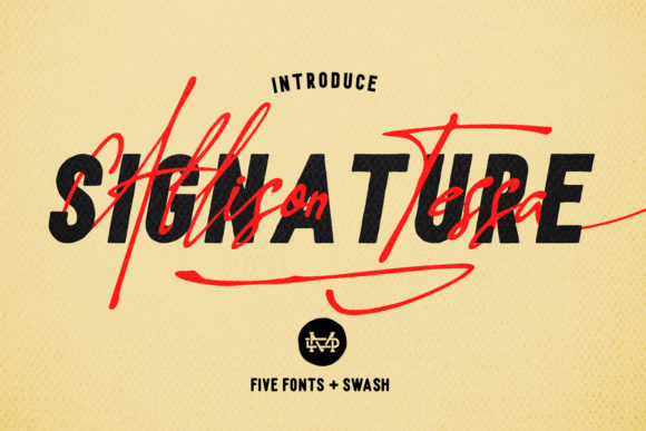 Allison Tessa: A Dual-Tone Display Font That Earns Its Space