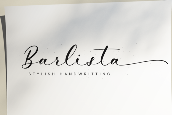 Barlista: A Delicate Script Font That Makes Your Campaign Stand Out