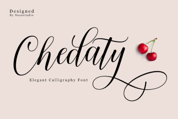 Chedaty: A Playful Script Font for Warm, Human Branding