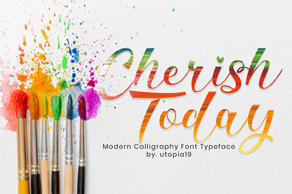Cherish Today: A Thoughtful Script Font for Editorial Warmth