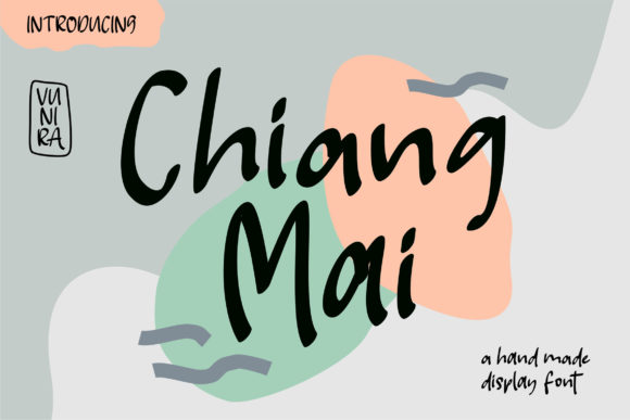Chiang Mai Handwritten Font for Crafters & Sellers