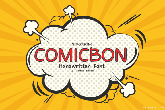 Comicbon: A Handwritten Font That Feels Like Home