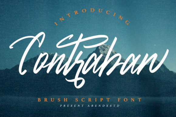 Contraban: A Handwritten Font That Makes Your Campaign Feel Human