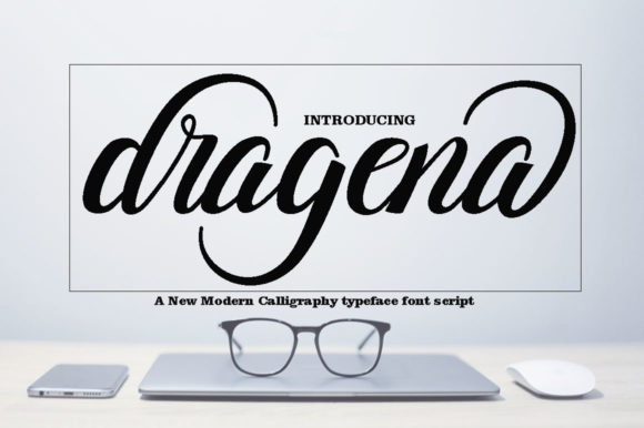 Dragena: A Bold Handwritten Font for Crafters & Sellers