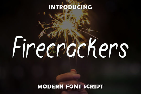 Firecrackers: A Handwritten Font That Feels Human, Not Hectic