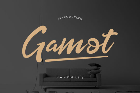 Gamot Handwritten Font for Crafters & Sellers