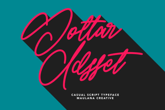 Gottar Adsset: A Handwritten Font That Makes Your Message Instantly Clear