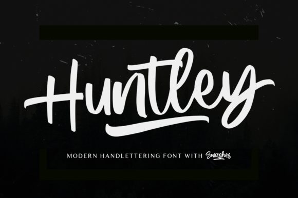 Huntley: A Sweet, Cursive Handwritten Typeface for Joyful Editorial Moments