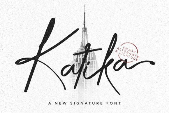 Katika: A Sweet, Cursive Handwritten Font for Joyful Branding