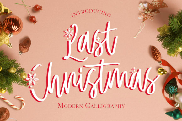 Last Christmas Font: A Warm, Elegant Script for Holiday Branding