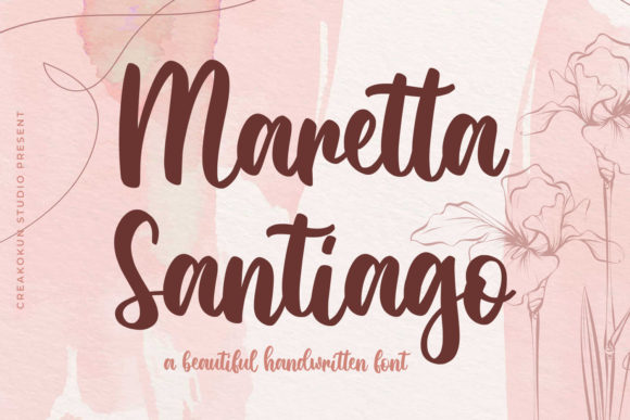 Maretta Santiago: A Sweet Script Font for Warm, Human Digital Experiences