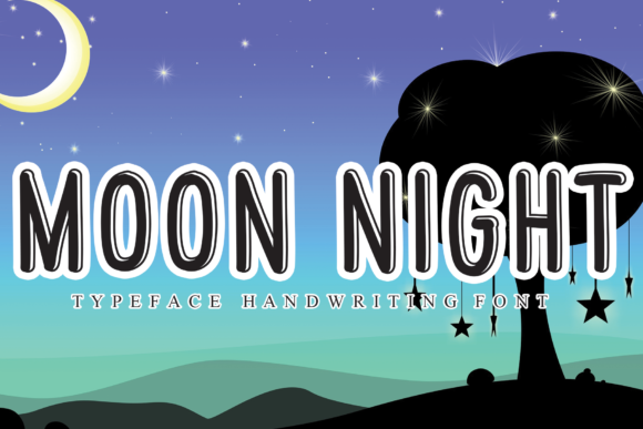 Moon Night: A Sweet Handwritten Font for Digital Branding
