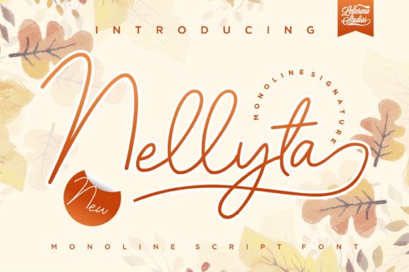 Nellyta: A Romantic Script Font for Thoughtful Branding