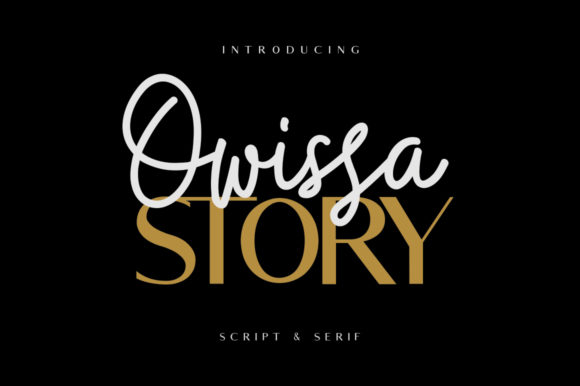 Owissa Story Duo: A Handwritten Sans Serif Font for Scroll-Stopping Brand Content