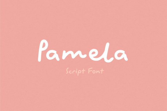 Pamela: A Modern Handwritten Font for Digital Branding