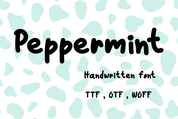 Pepperment: A Friendly Handwritten Font for Campaign Warmth