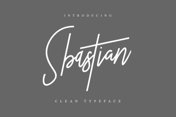 Sbastian: A Handwritten Font That Elevates Real Business Branding