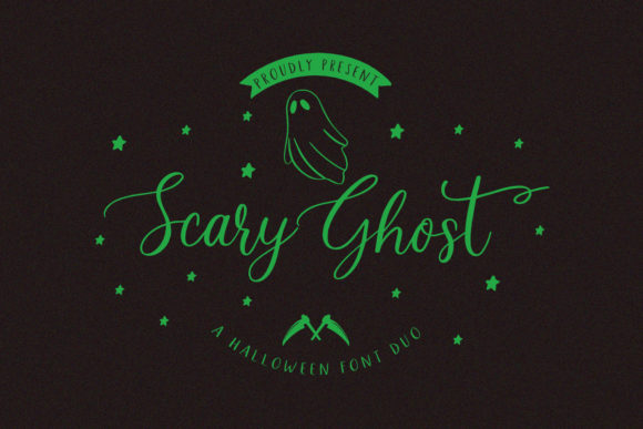 Scary Ghost: A Playful Display Font for Halloween Web Design