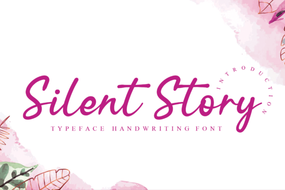 Silent Story: A Premium Script Font That Elevates Your Brand