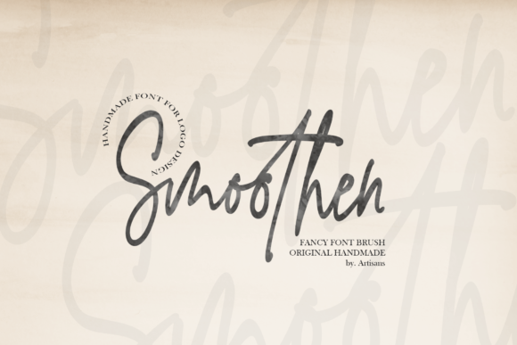 Smoothen Handwritten Font for Crafters & Sellers