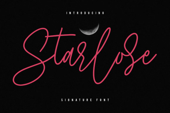 Starlose: A Script Font That Makes Your Campaigns Instantly Recognizable