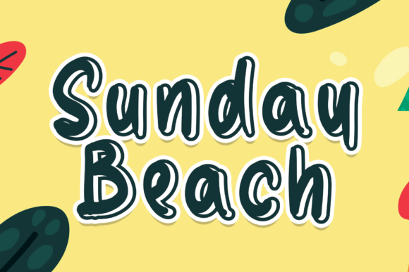 Sunday Beach: A Bold Handwritten Font That Elevates Real Branding