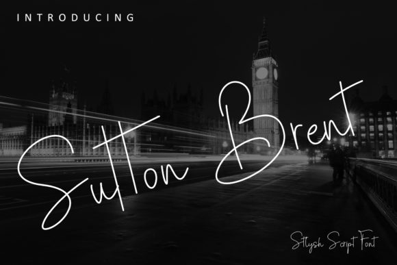 Sutton Brent: A Delicate Handwritten Font for Digital Branding